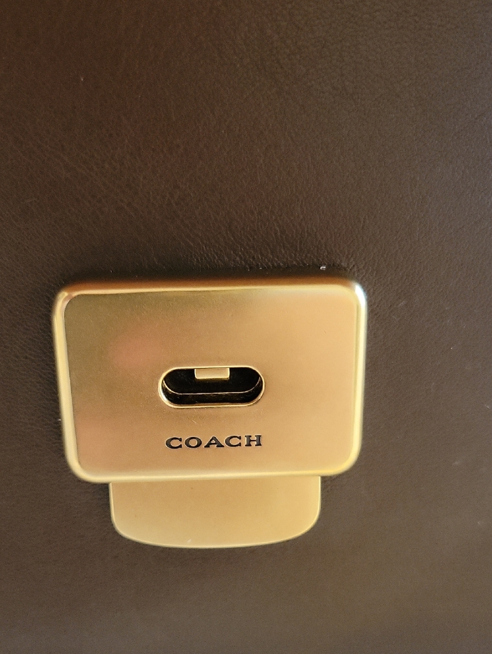 NEW COACH Chelsea 30 in Maple Leather - Picture 7 of 14